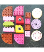 Duplo Lego My First Replacement Parts Lot 16 Loose Pieces Eye Ice Cream - $11.88