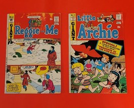 LOT (2) 1973 Archie Series Giant Comics (Little Archie #77; Reggie and Me #61) - £5.12 GBP