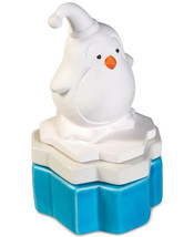 Homedics Ellia Porcelain Aroma Diffuser Winter Waddle Penguin NIB - $9.48 CAD