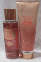 Victoria&#39;s Secret Fragrance Mist &amp; Lotion Set Lot of 2 ISLAND MARKET tiger lily - £27.69 GBP