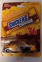 Racing Champions Ken Shrada Snickers Crunch Diecast car.  Mint on card. ... - $12.00