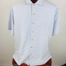 Batik Bay Mens XXL 2XL Short Sleeve Textured Short Sleeve Button Down Shirt - £17.98 GBP
