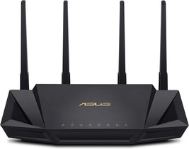 ASUS WiFi 6 Router (RT-AX3000) - Dual Band Gigabit Wireless Internet Router, - £145.47 GBP