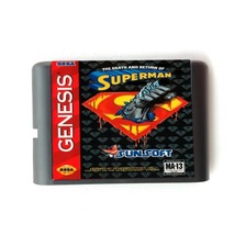 Img 0 the death and return of superman game 16 bit md memory card for sega mega drive thumb200