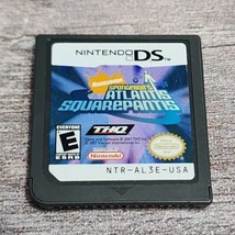 Spongebob Atlantis Squarepantis (Nintendo DS, 2007) Tested Game Cartridge  - $7.91