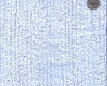 Terry Chenille Blue 57&quot; Wide Cotton Fabric by the Yard A414.36 - $18.97