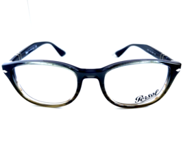 Persol 3163-V 1012 52mm Rx Polished Blue Brown Men&#39;s Eyeglasses Frame  I... - $3,175.74 MXN