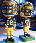 Green Bay Packers Bobble Heads 2 Shopko 2002 4 Inch + Driver 7&quot; + Chmura... - $49.50