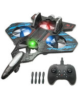 360° Flip Stunt RC Jet with LED Lights - Remote Control Airplane for Kid... - $366.69 MXN