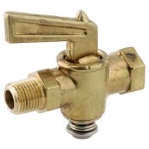 Anderson Metals 1/4 in. MIP 1/4 in. D FIP Brass Pipe Valve  (Case of 5) - $44.95
