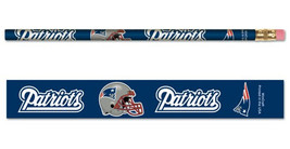New England Patriots Pencil 6 Pack - $501.04 MXN