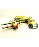 HESS Gasoline Toy Truck and Airplane, Vintage Tractor Trailer, 2002, #DC... - $53.54 CAD