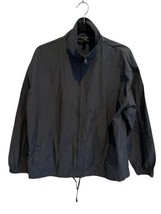 Eileen Fisher Womens Jacket Windbreaker Dark Green Teal Full Zip Sz Xs - £33.76 GBP