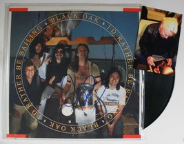 Jim &#39;Dandy&#39; Mangrum Signed Autographed &quot;Black Oak Arkansas&quot; Record Album w/ Proo - £31.97 GBP