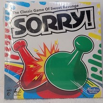 Hasbro Gaming Sorry! Game, Ages 6 And Up, For 2 To 4 Players Classic Fam... - $11.77