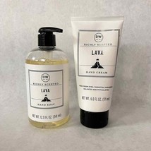 DW Home Lava Scented Hand Cream and Hand Soap Set - £18.53 GBP