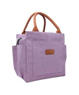 Lunch Bag Women Insulated Lunch Box Reusable Durable Leakproof Large Spa... - £21.95 GBP
