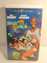 VHS Space Jam 1997 Clam Shell Tested Michael Jordan Looney Tunes - £3.92 GBP