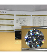Excellent Cut Round White Loose D Color VVS1 Moissanite With GRA Certifi... - €7,63 EUR