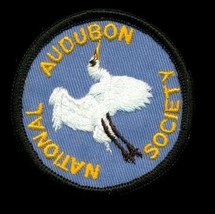 Vintage Travel Souvenir Embroidery Patch National Audubon Society 2.5&quot; - £7.75 GBP