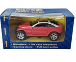 Road &amp; Track Maisto Power Racer Red Jeep Jeepster 2000 - £2.80 GBP