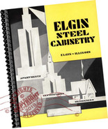 Elgin Stove MFR 1930 Samples CATALOG Steel Cabinet Design Metal Kitchen ... - £21.99 GBP