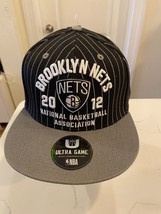 Brooklyn Nets adustable pinstripes cap Ultra Game - £11.59 GBP