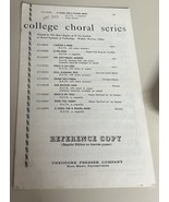 1964  &quot; A Carol For a Walssel-Bowl&quot; sheet Music by Phillip Gordon SATB - $13.56 CAD