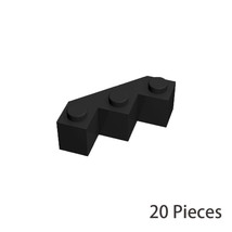 20x Black Part 2462 Facet Brick 3X3x1 Building Pieces Bulk Lot 100% Compatible - £5.82 GBP