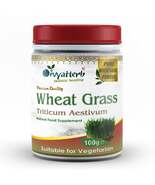 DivyaHerb Wheat Grass Powder 100 gram - Daily Vitality Support - $11.99