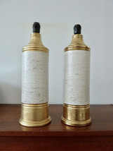 Rare Large Mid-Century Modern Bitossi For Bergboms Pottery Table Lamps 60s - £790.95 GBP
