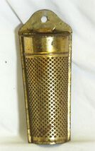 Rustic Tin Nutmeg Spice Grater Grinder Primitive Wall Mount Country Farm... - $12.86
