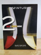 Vinturi Wine Aeration Set Essential Red &amp; White Wine Lovers 2 Count Black White - £44.82 GBP