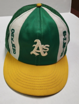 Vintage Oakland A&#39;s Cap Hat Snap Back Medium - £21.33 GBP