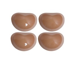 Silicone Bra Inserts Lift Breast Pads Breathable Push Up Sticky Bra Cups 2 pairs - £8.78 GBP