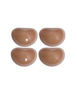 Silicone Bra Inserts Lift Breast Pads Breathable Push Up Sticky Bra Cups 2 pairs - $10.99
