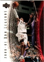 2000-01 Upper Deck Nba Legends #40 Allen Iverson Philadelphia 76ERS - £1.59 GBP