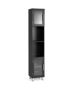 71 Inch Tall Tower Bathroom Storage Cabinet and Organizer Display Shelve... - $2,761.37 MXN