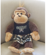 Nanco Realistic Chimpanzee Plush Monkey Stuffed Zoo Animaland Classic Ap... - $12.46