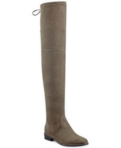 Marc Fisher Womens Humor 2 Solid Riding Over-the-Knee Boots,5M/Taupe Fabric - £46.71 GBP