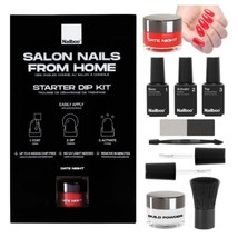 Nailboo Date Night Premium Dip Nails Starter Kit, Nail Powder Dip Kit for DIY At - £17.69 GBP