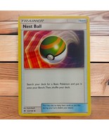 Nest Ball 123/149 Uncommon Non-Holo Pokémon Sun &amp; Moon NM - £1.37 GBP