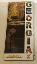 Georgia Travel Map Fold Out Brochure Booklet Ephemera M6 - $7.91