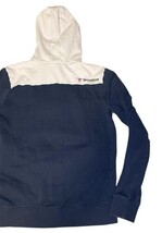 Tecnifibre Half Zip Knit Hooded Top Navy White Men’s M Tennis Pullover image 7