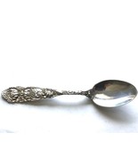 Art Nouveau Sterling Teaspoon Waterlilly Pattern Art Nouveau Heavy Circa... - $850.87 MXN