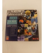 Complete Multimedia Reference Library Webster&#39;s Millennium 2000 CD-ROM B... - $24.99