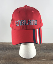 England Adjustable Strapback Baseball Hat adidas Red 2010 World Cup S. Africa - $24.74