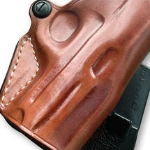 Fits Kahr P380 2.53”BBL Leather Paddle Holster Open Top #1029# RH image 4