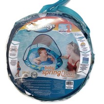 Swimways Baby Spring Float Sun Canopy Blue Fish Swim Step 1 Splash 9-24 Months - £13.32 GBP