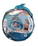 Swimways Baby Spring Float Sun Canopy Blue Fish Swim Step 1 Splash 9-24 ... - $16.67